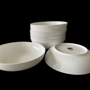 WHITE CHINA DINNERWARE